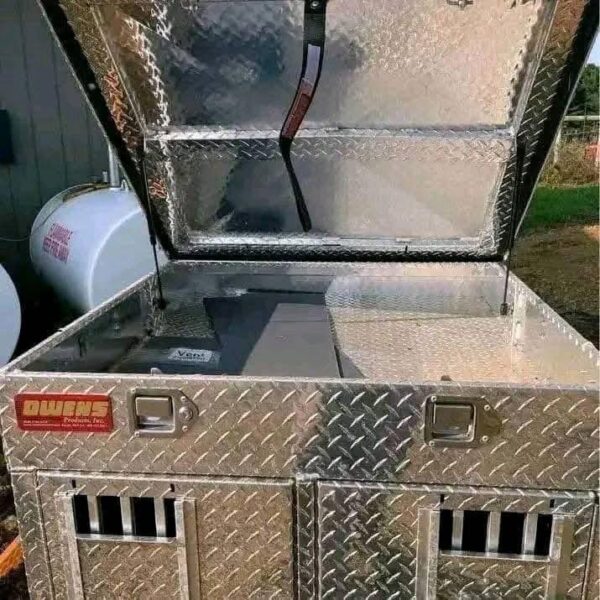 Owens Dog Box with Top Storage for Full-Size Truck - Image 2